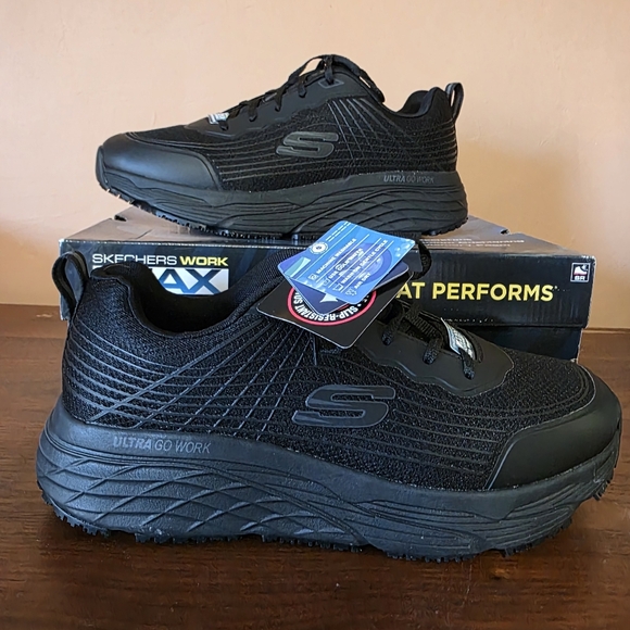 NWB Skechers Work Max Cushioning Elite SR - Rytas - Picture 6 of 9